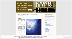 Desktop Screenshot of metrobibleblog.wordpress.com