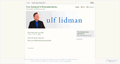 Desktop Screenshot of lidmanulf.wordpress.com