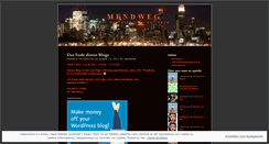Desktop Screenshot of mendweg.wordpress.com