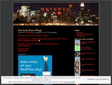 Tablet Screenshot of mendweg.wordpress.com