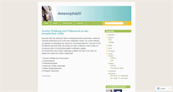 Desktop Screenshot of amenophisblog.wordpress.com