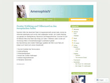 Tablet Screenshot of amenophisblog.wordpress.com