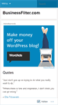 Mobile Screenshot of businessfilter.wordpress.com