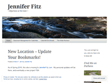 Tablet Screenshot of jenniferfitz.wordpress.com