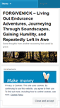 Mobile Screenshot of forgivenick.wordpress.com