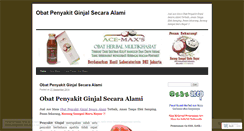 Desktop Screenshot of obatpenyakitginjalsecaraalami1.wordpress.com