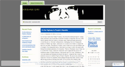 Desktop Screenshot of krishnagiri.wordpress.com