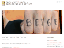 Tablet Screenshot of castellucci.wordpress.com