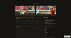Desktop Screenshot of crithit.wordpress.com