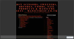 Desktop Screenshot of manicure4u.wordpress.com