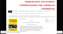 Desktop Screenshot of immigratingwomen.wordpress.com
