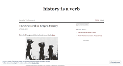 Desktop Screenshot of historyisaverb.wordpress.com