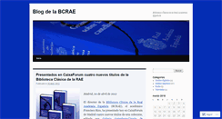 Desktop Screenshot of bcrae.wordpress.com