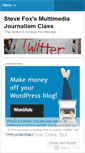 Mobile Screenshot of multimediajournalists.wordpress.com