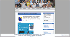 Desktop Screenshot of istgrade5.wordpress.com