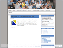 Tablet Screenshot of istgrade5.wordpress.com