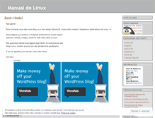 Tablet Screenshot of manualdolinux.wordpress.com