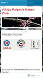 Mobile Screenshot of aikidopalencia.wordpress.com