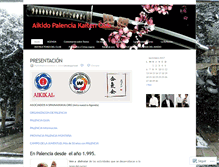 Tablet Screenshot of aikidopalencia.wordpress.com