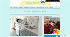 Desktop Screenshot of buildingthisnest.wordpress.com