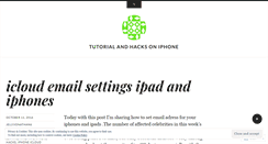 Desktop Screenshot of iphonehacks360.wordpress.com