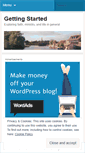 Mobile Screenshot of getstarted.wordpress.com