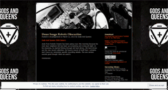 Desktop Screenshot of godsandqueens.wordpress.com