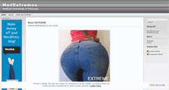Desktop Screenshot of medextremes.wordpress.com