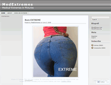 Tablet Screenshot of medextremes.wordpress.com