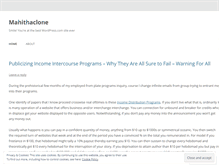 Tablet Screenshot of mahithaclone.wordpress.com