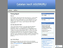 Tablet Screenshot of agusnurli.wordpress.com