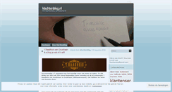 Desktop Screenshot of klachtenblog.wordpress.com