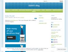 Tablet Screenshot of ihsny.wordpress.com