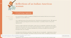 Desktop Screenshot of indianhomemakerinamerica.wordpress.com