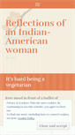 Mobile Screenshot of indianhomemakerinamerica.wordpress.com