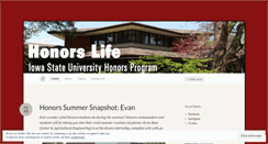 Desktop Screenshot of honorslife.wordpress.com