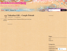 Tablet Screenshot of click4loveswedding.wordpress.com