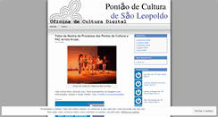 Desktop Screenshot of pontaosaoleo.wordpress.com