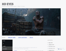 Tablet Screenshot of hdeyes.wordpress.com