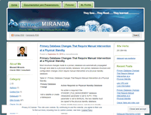 Tablet Screenshot of maxwellmiranda.wordpress.com