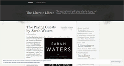 Desktop Screenshot of literatelibran.wordpress.com