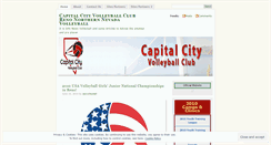 Desktop Screenshot of capitalvolleyballteam.wordpress.com