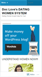 Mobile Screenshot of datingwomensystem.wordpress.com