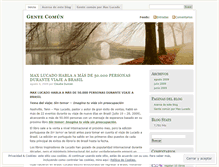 Tablet Screenshot of gcomun.wordpress.com