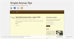 Desktop Screenshot of empireav.wordpress.com