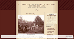 Desktop Screenshot of dearborncounty.wordpress.com