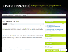 Tablet Screenshot of kasperhermansen.wordpress.com
