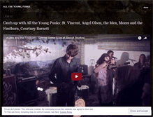 Tablet Screenshot of alltheyoungpunks09.wordpress.com