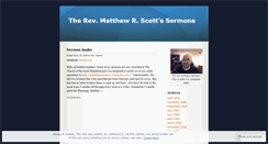 Desktop Screenshot of msrevsermons.wordpress.com