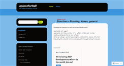 Desktop Screenshot of aplaceforitall.wordpress.com